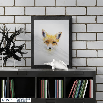 Fox Portrait Art Print