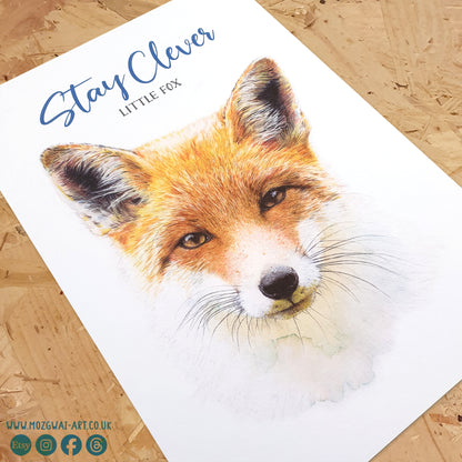 Fox Quote Art Print