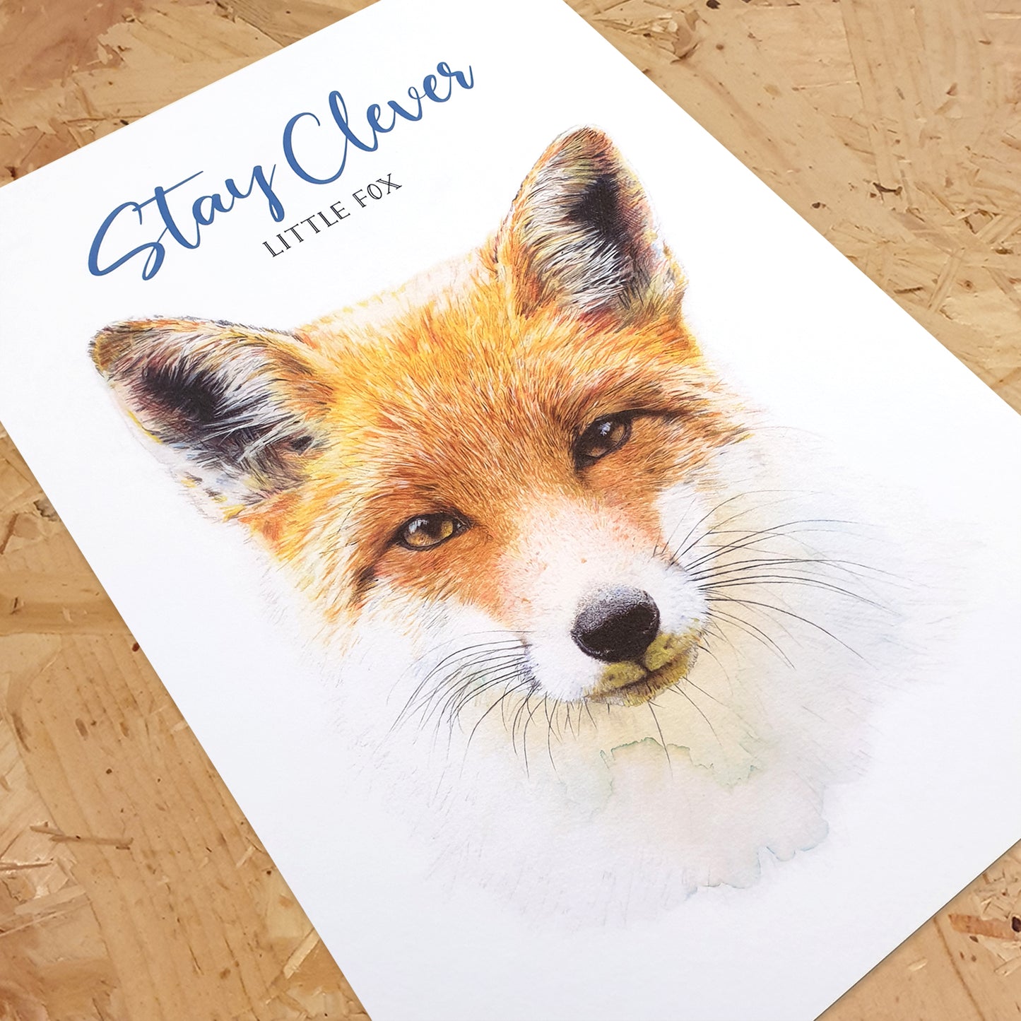 Cita de zorro Lámina artística